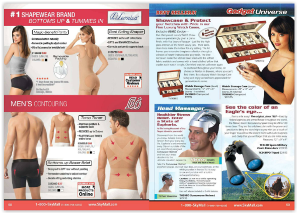 image from SkyMall magazine